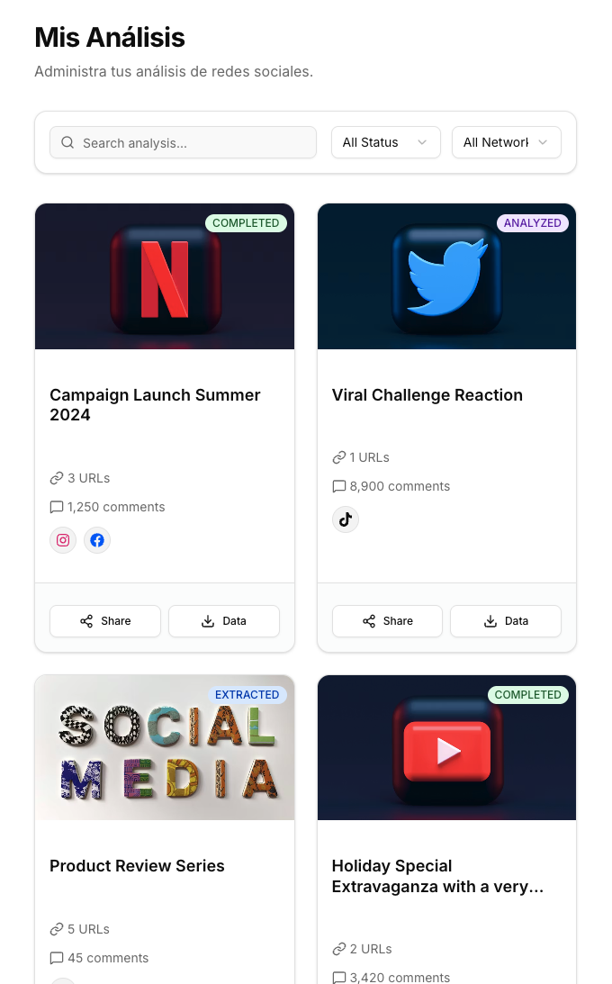 Biblioteca de análisis compartidos